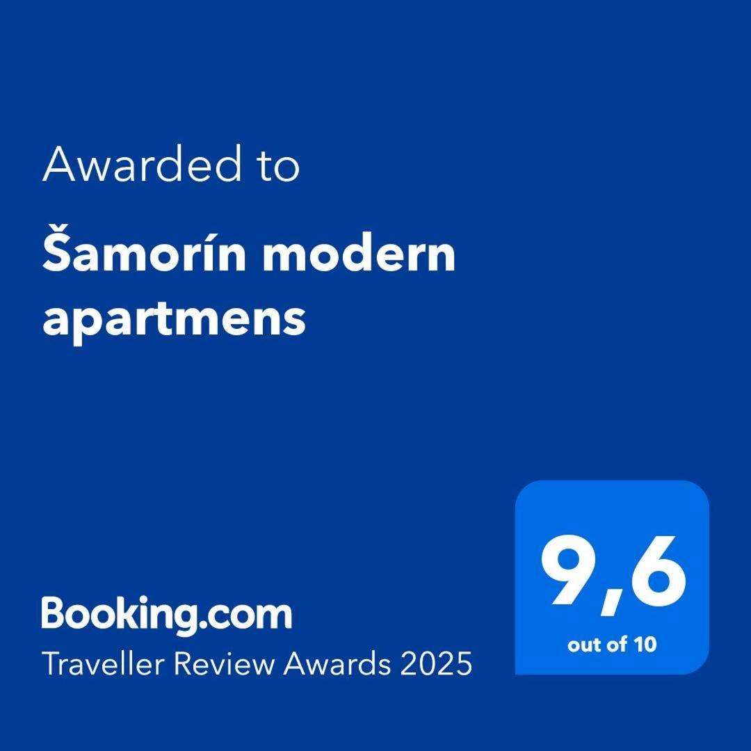 Samorin Modern Apartmens Private Parking - Air Conditioning Exteriör bild